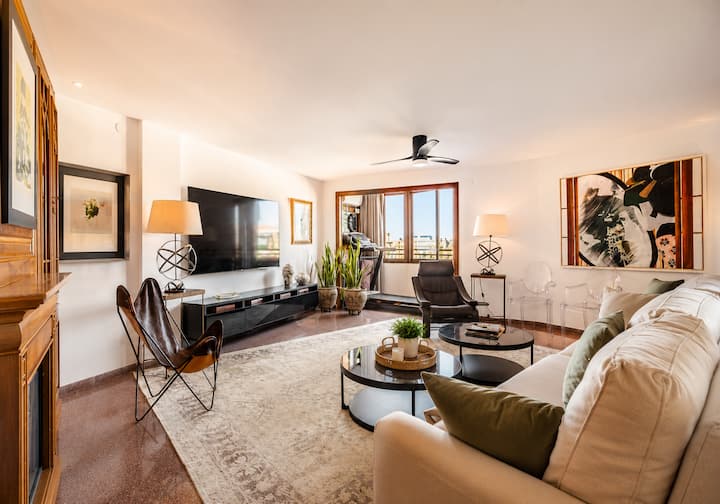 Designer Apartment, Huge Living Room | Near Center - Valencia