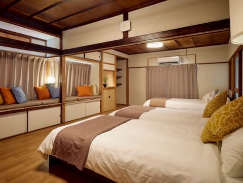 2km to Messe /10Beds/15ppl/5BR/Direct to Akihabara