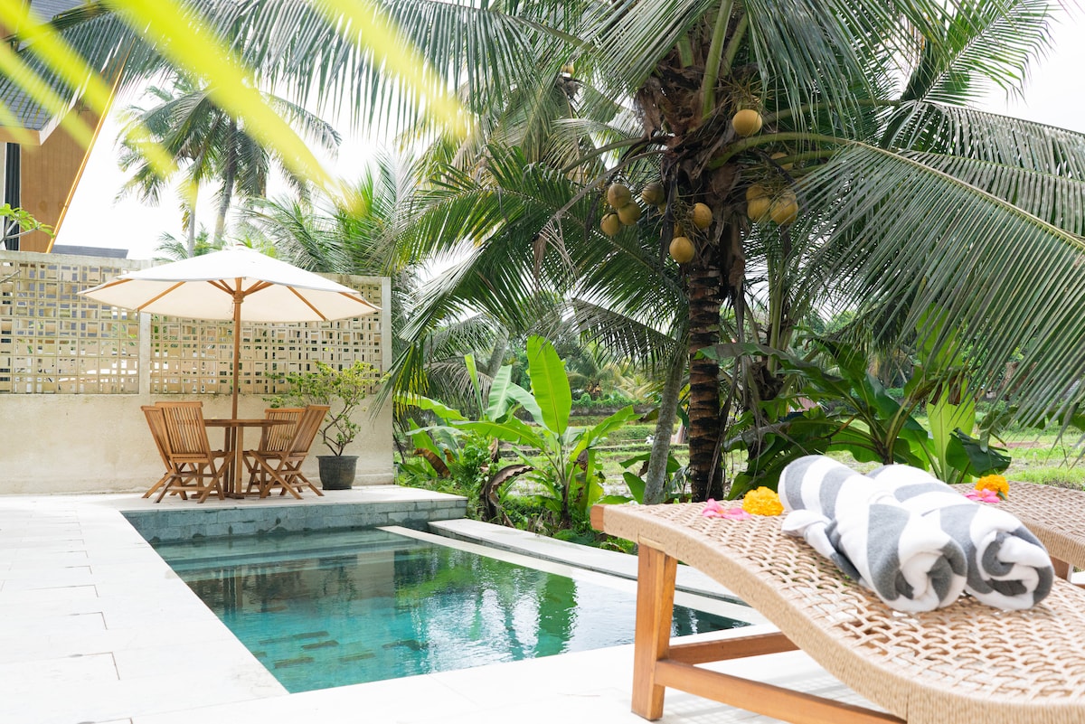 Villa in Tampaksiring · ★4.33 · 2 bedrooms · 2 beds · 3 private baths, comparable Airbnb