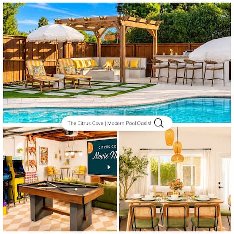 The Citrus Cove | A Modern Pool Oasis