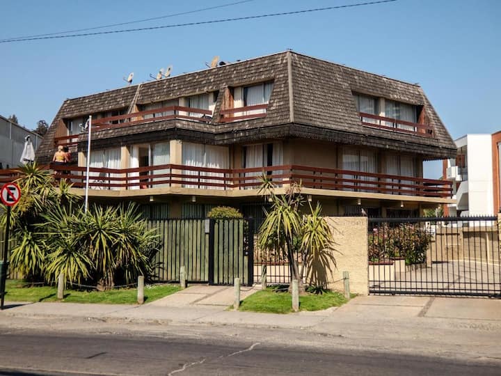 Departamento En El Centro De Reñaca Pasos Playa - Viña del Mar