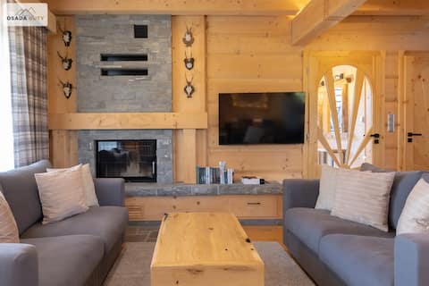 Top Airbnb: Cottage with a hot tub for your exclusive use included in the price — Osada Guty in Gmina Szaflary