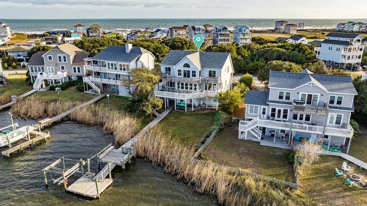 Heron House at N Topsail Beach Sound Side. - Houses for Rent in North ...