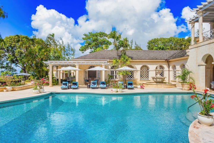 Elegant 6-bed Barbados Villa, Polo Ridge - Barbados