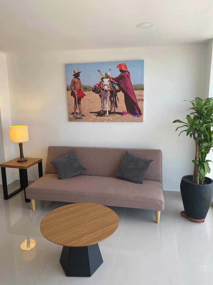 Riviere 619-3. Apto Para Estrenar, 2 Habitaciones - Riohacha