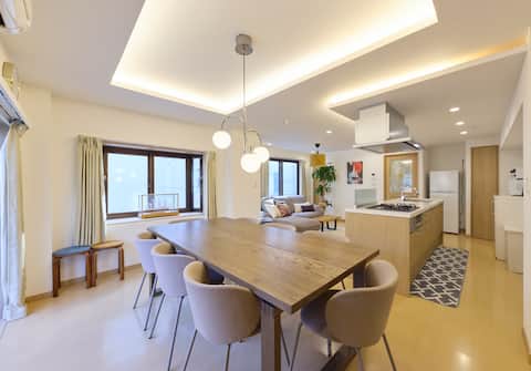 Shinagawa | 3BR/120㎡　Blue & Light