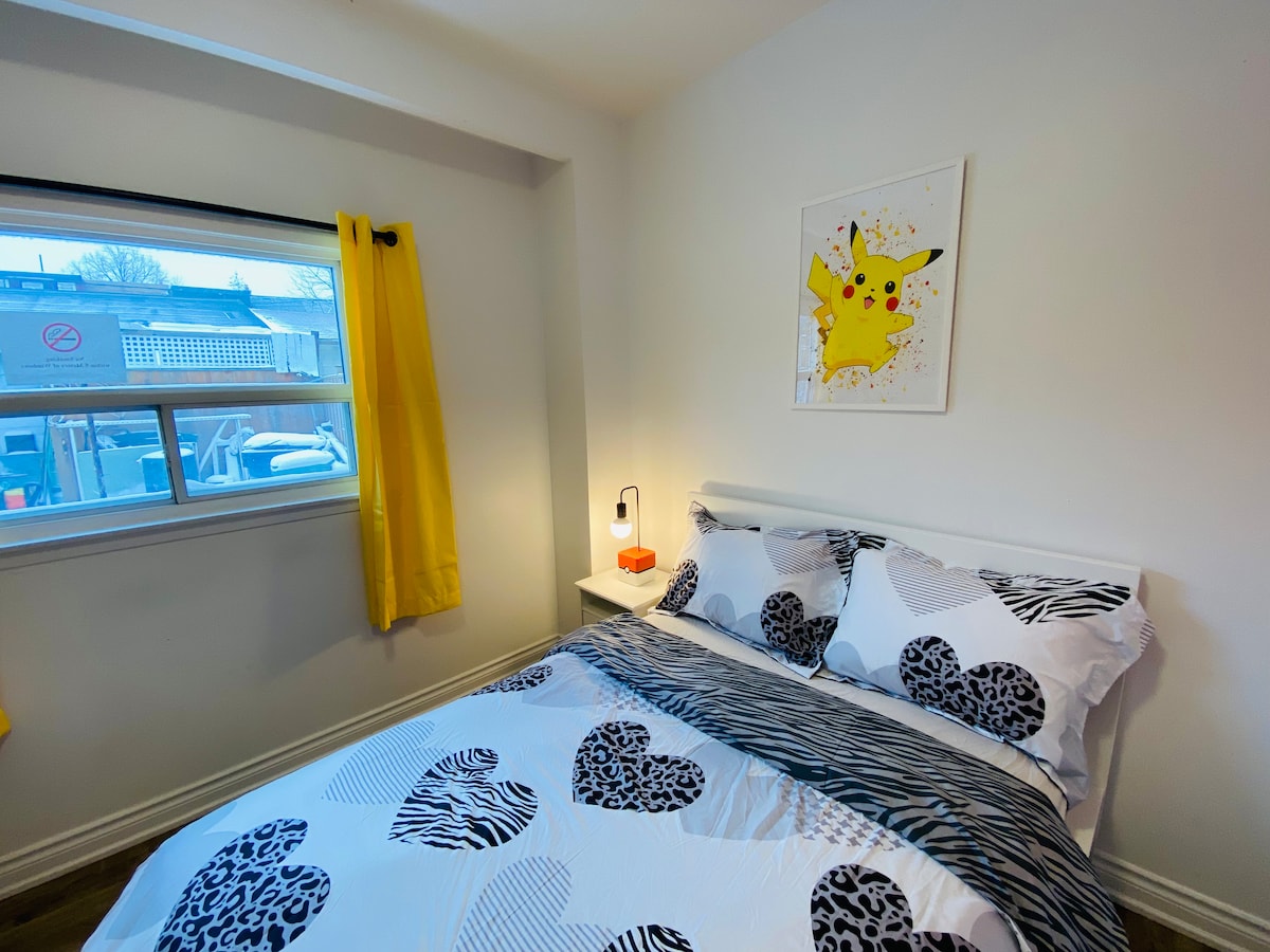 单人床，可容纳一人