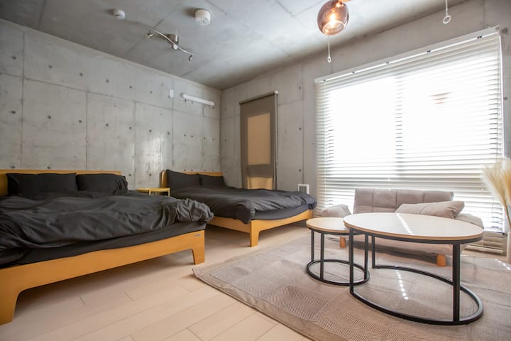 1br For 6 | Daikokucho 3 Min | Namba/dotonbori/usj - Osaka