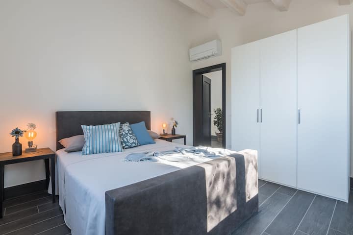 Villa Teresa - Dormitorio doble con aire acondicionado Unidad 2