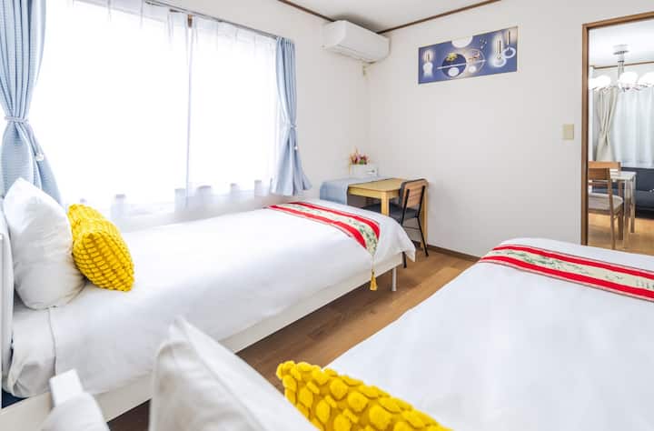 花の宿旅館Flower Hotel202室jr総武线小岩站步行8分成田羽田机场巴士直达迪斯尼乐园直达 - Tokyo