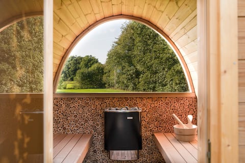 Spa-Suite für Paare | Sauna, Whirlpool, Bostalsee