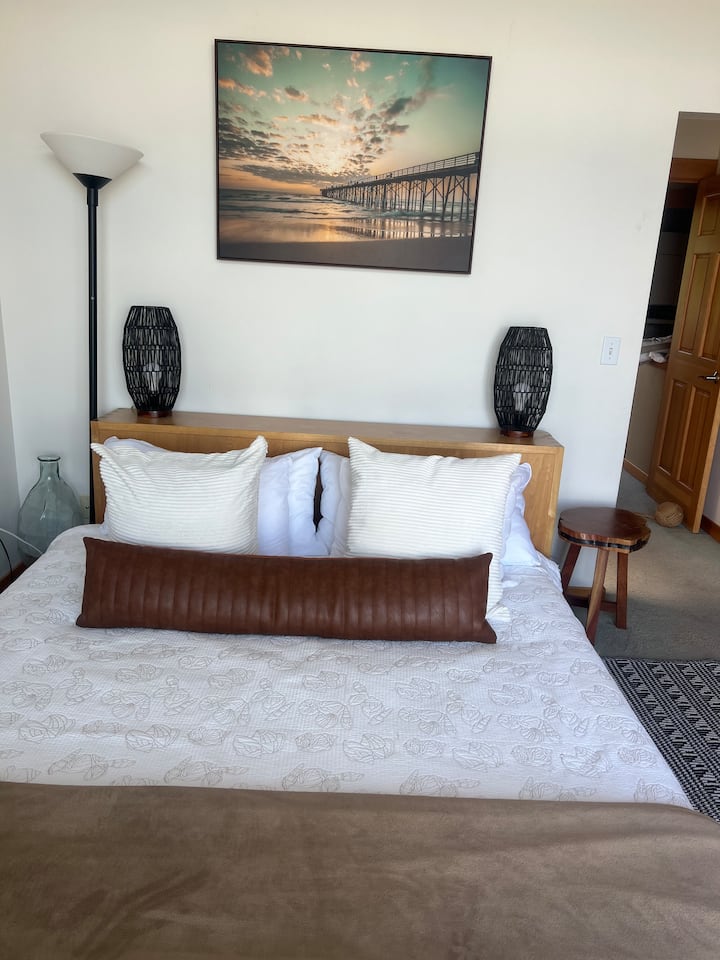 Cama King Master con vistas al mar
