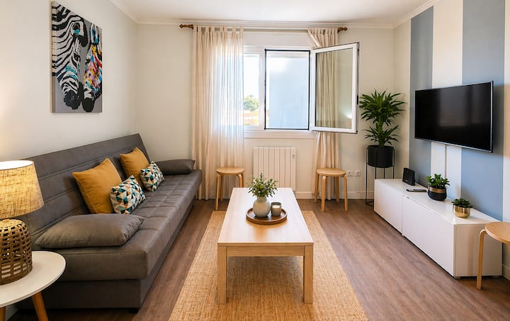 Holibai Xacobe: Cozy And Charming Apt In Sabarís - Baiona