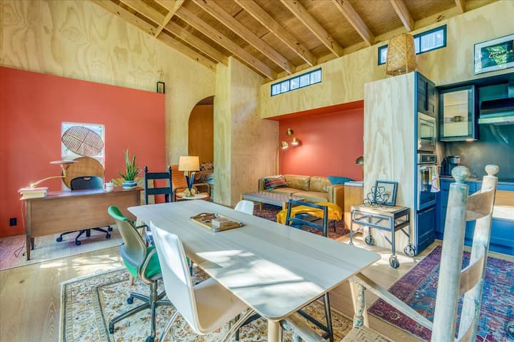 Inside the tiny home