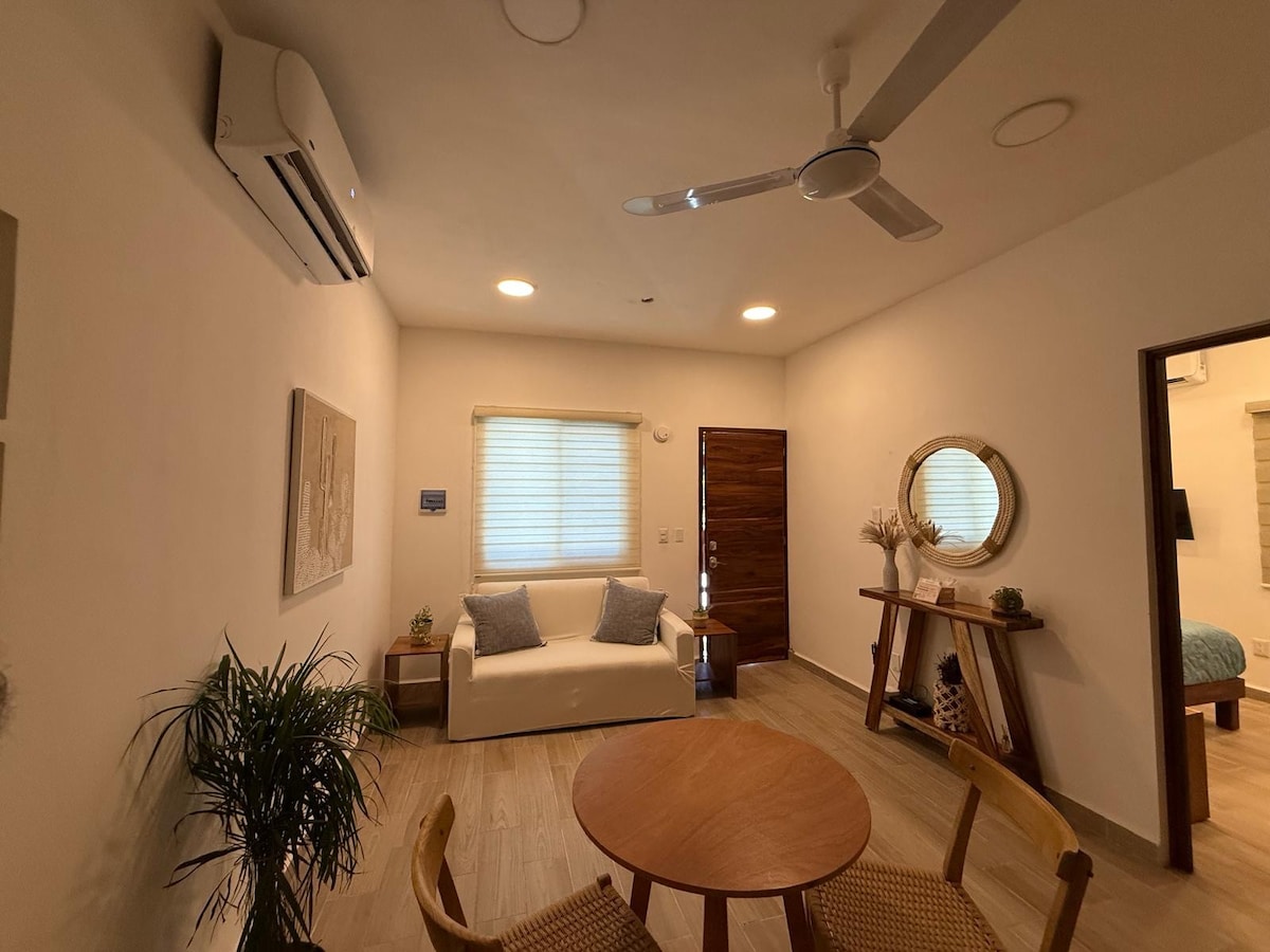 Propiedad de Airbnb exitosa: Cozy apartment in the heart of Cancun #101 en Supermanzana 4