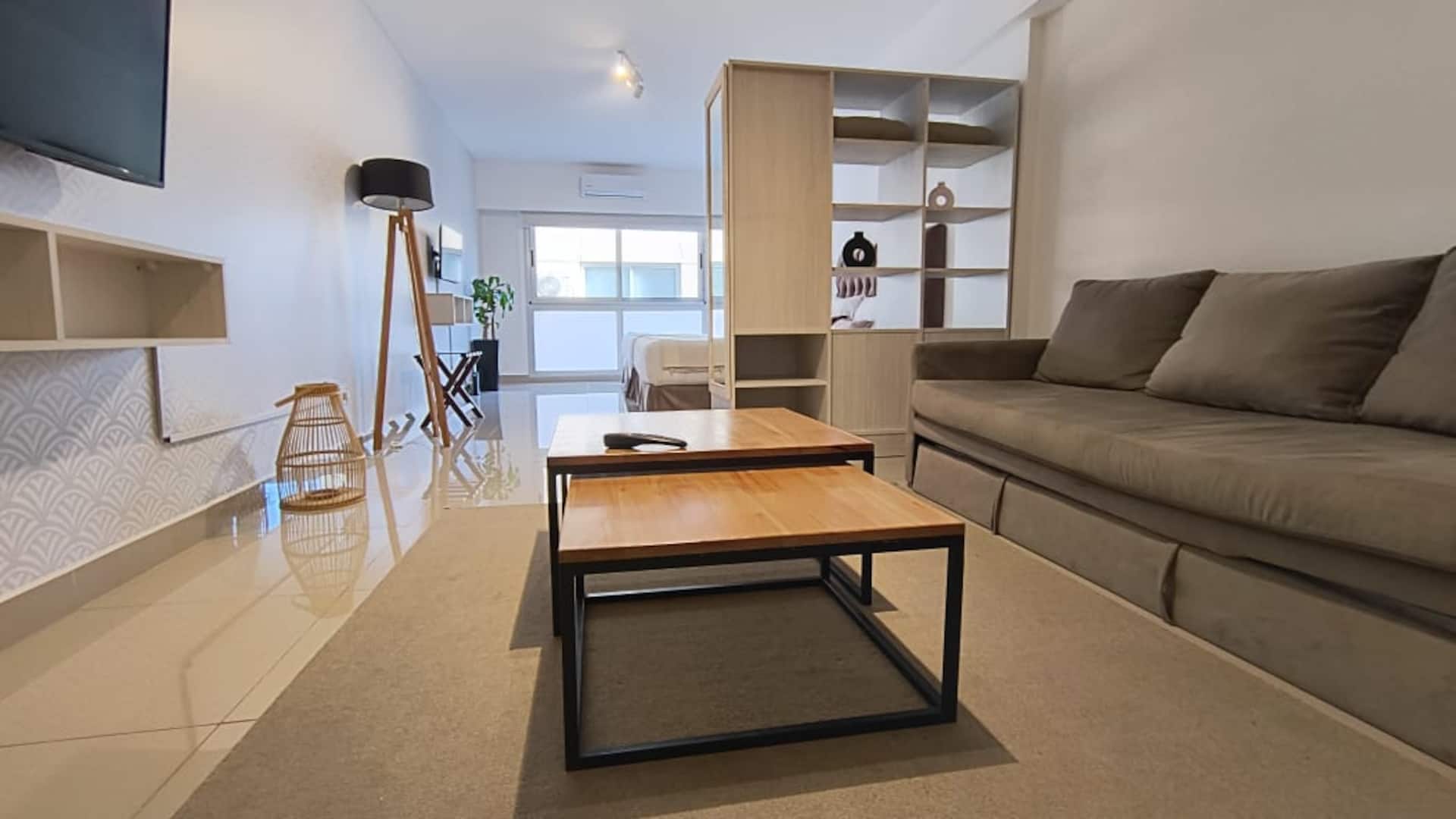 Loft mobiliado em Monserrat com piscina e ar-condicionado