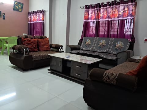 2 BHK 3 Bed Huge House near Devka Beach