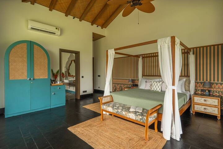 Ultra Lux Casa Dos Reis+Lawn+Pool+BBQ+Cook@Vagator