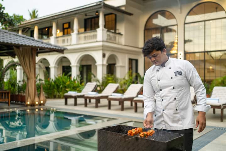Barbecue grill.