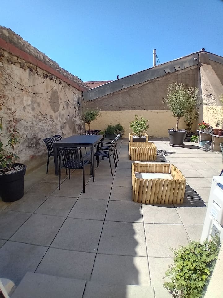 Appartement Au Centre-ville- Grande Terrasse - Sète