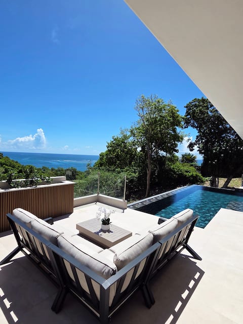 4-bedroom villa, sea view, Salines 5 min beach