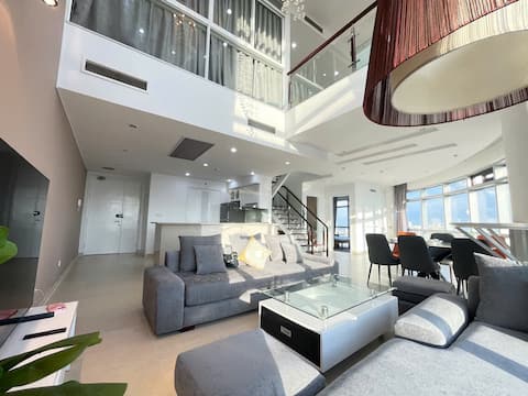 Victory Tower Duplex 4BR 3WC - 1minute to SECC