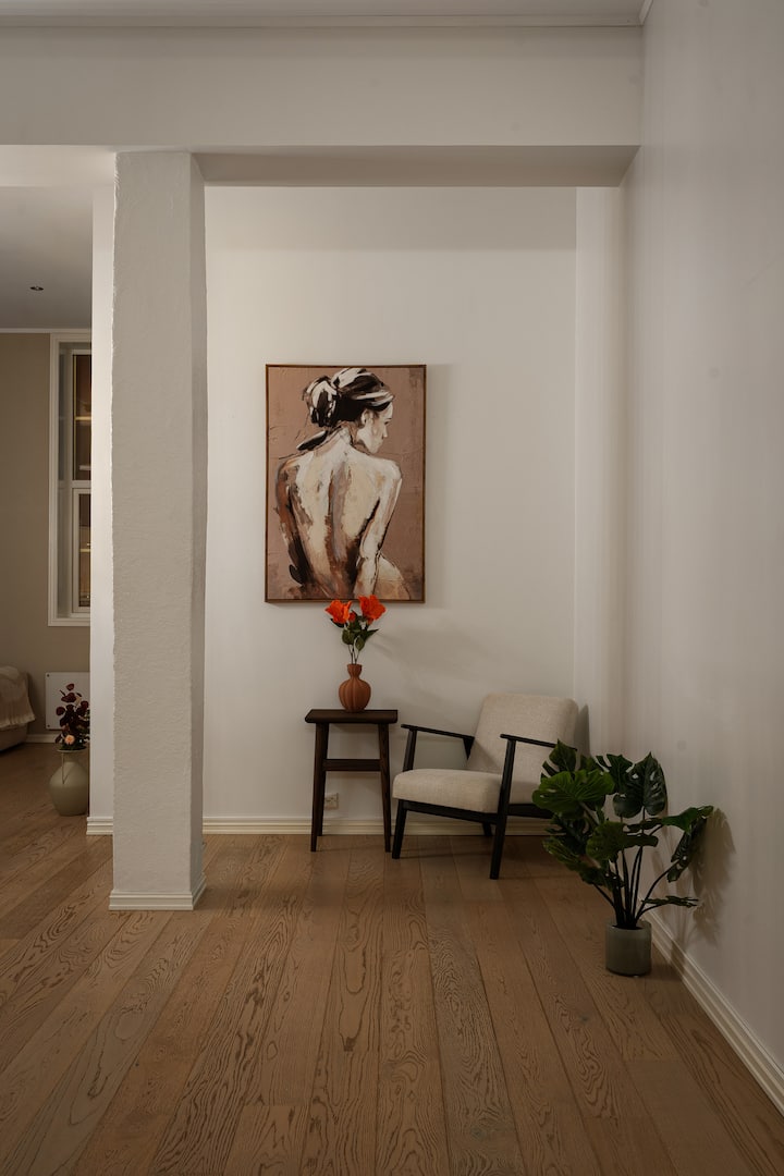 Charming Retro-modern Apartment In Centrum North - Tromsø