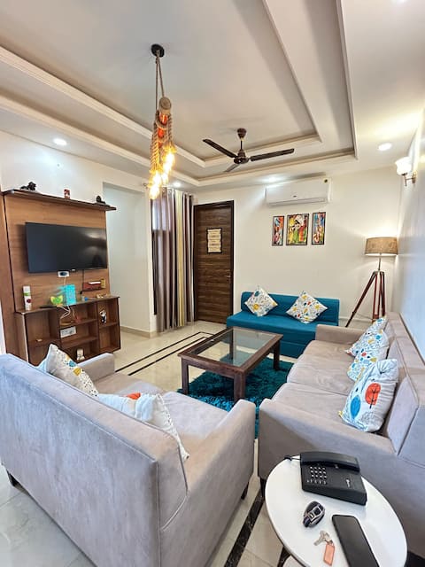 2BHK flat in Rishikesh by the cozy homes