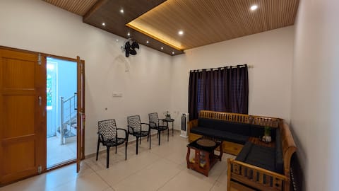 Premium 6BHK Sea View Stay, 50m from Beach