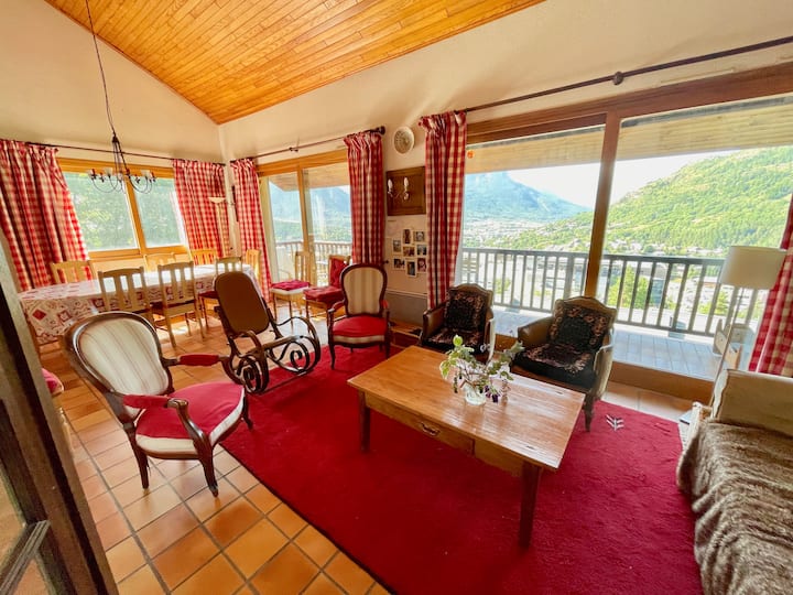 Loue Appartement Chalet Duplex Vue Exceptionnelle - Montgenèvre