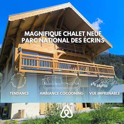 Beautiful new chalet - Pelvoux/Puy Saint Vincent