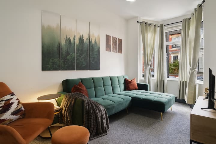 25% Monthly Discount | Parking + Wi-fi | 3br, 2ba - イギリス シェフィールド