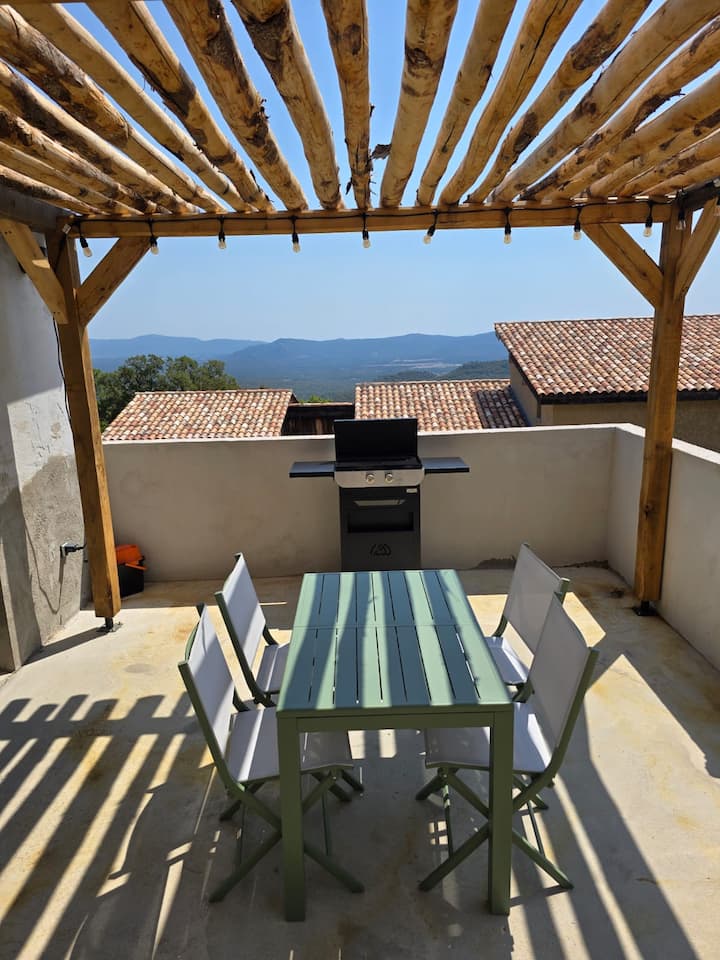 Charmante Maison Cosy Avec Vue Imprenable à Sotta - Figari