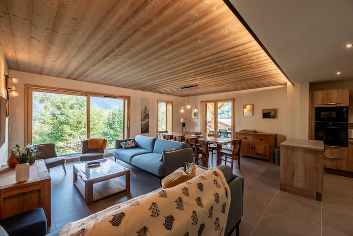 Logement Haut Standing Avec Vue Montagne - Samoëns