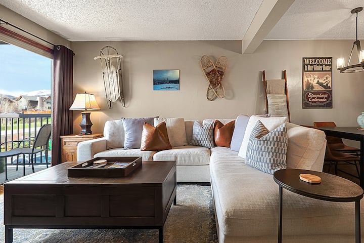 2br Walk To Mountain | Hot Tub • Pool • Views - Steamboat Springs, CO