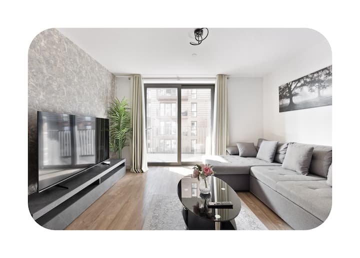 2br Apartment Near O2 Arena With Balcony - Canary Wharf - London