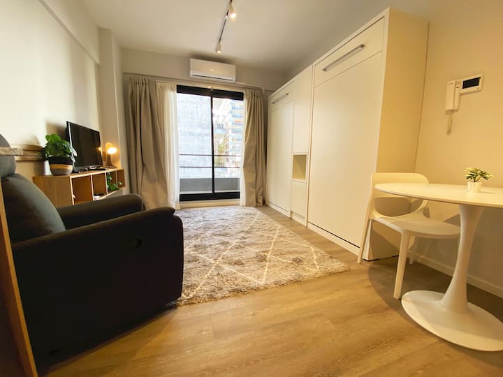 Квартира-студия в Colegiales с балконом