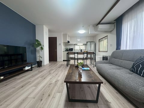 [Guest house LIAⅠ] A spacious private house that can be used by families and groups close to the res