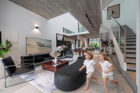 Modern Grand 6BR Villa for wonderful trip/Pool BBQ