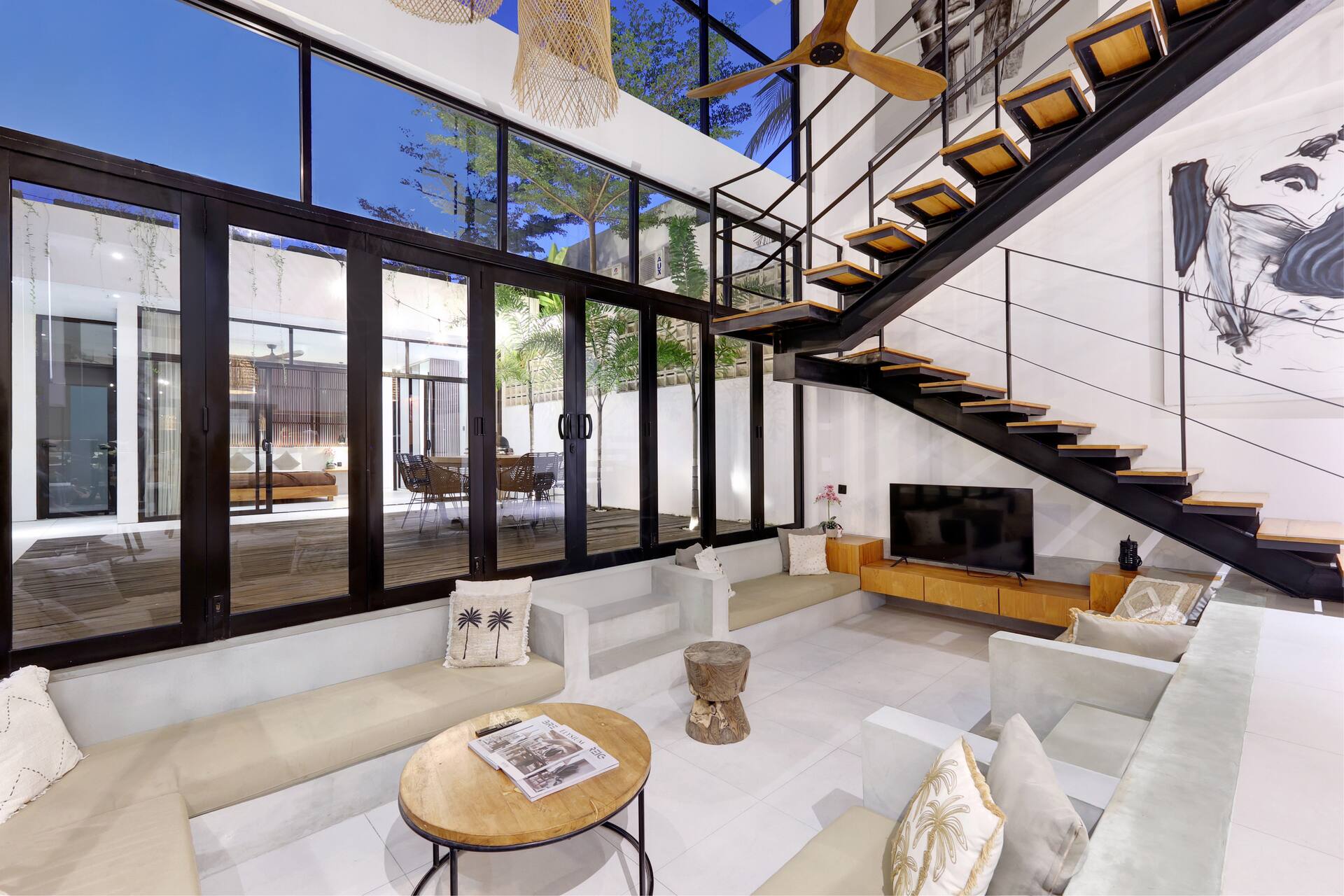 Twin Pool Retreat 4 Bedroom Private Villa in Canggu 2