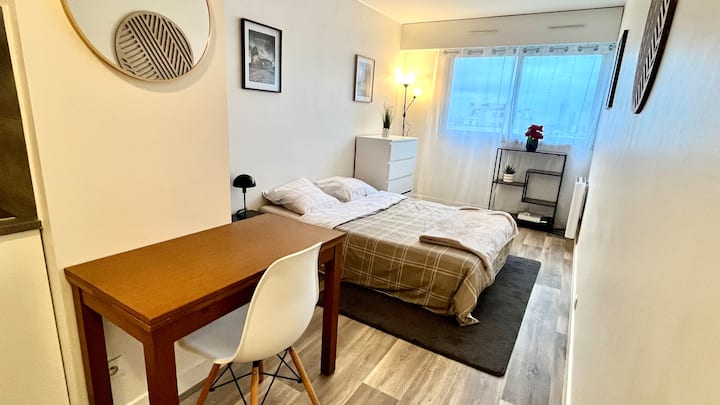 Studio Lumineux & Tout Confort – Buttes-chaumont - Paris