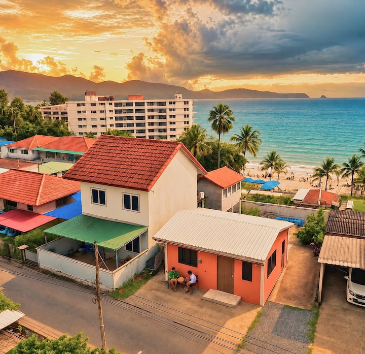 3-min Walk To Beach  Super Private 2 Br House - Patong Beach