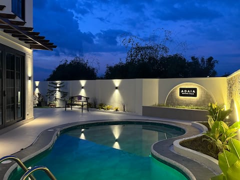Spacious Poolside Getaway - Adaia Private Villa