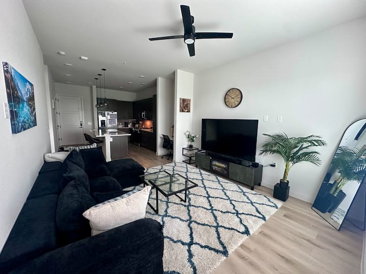 Modern 1br Near Domain | Workspace + Fast Wi-fi - Cedar Park, TX