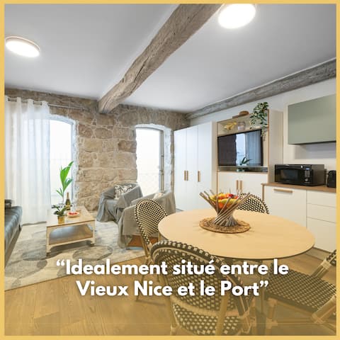 Annonce Airbnb populaire: Port House – Vieux-Nice - Beach 5 min - Air conditioning à Garibaldi