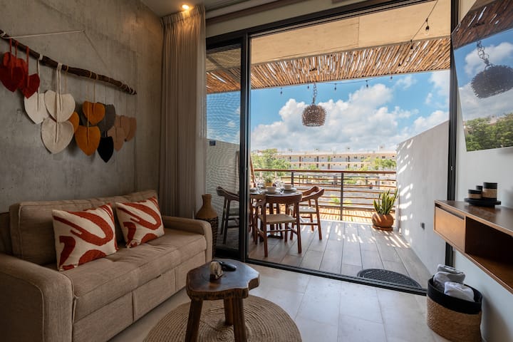 King Condo With Terrace, Pools And Full Gym - Quintana Roo