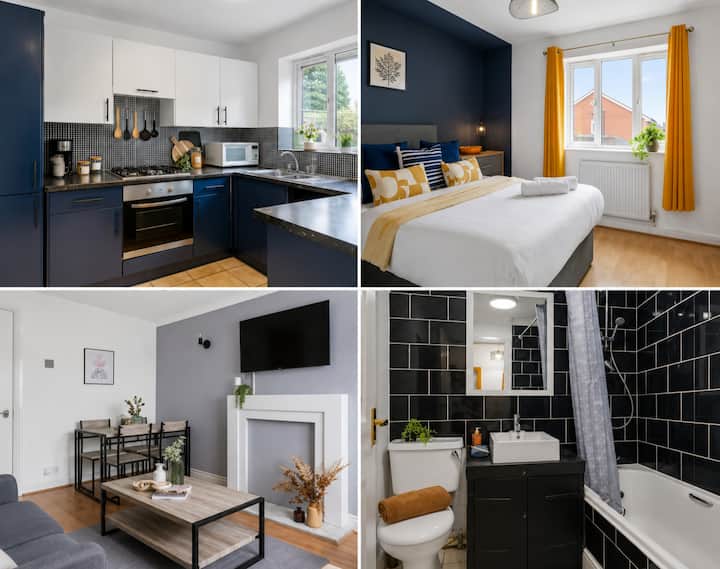 Cozy Contractor | 9 Min To Central Station - Warrington