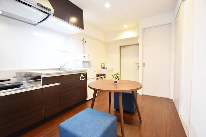 Layout Za641 Okinawa Center/1DK [20 minutes from airport, 9 minutes from Meie Bridge ...
