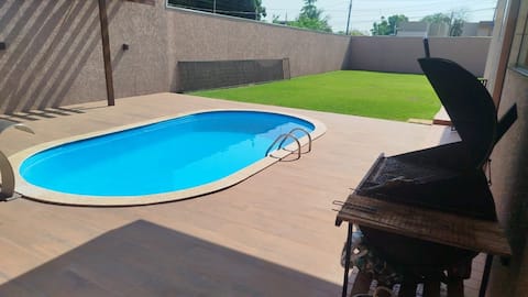 House with Comfort and Leisure in Tangará