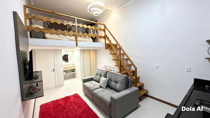 Apartamento Inteiro, Estilo Loft - 5 Min Do Centro - Bento Gonçalves